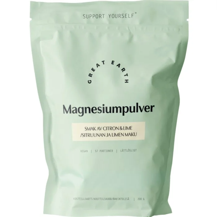 Great Earth Magnesiumpulver 210g