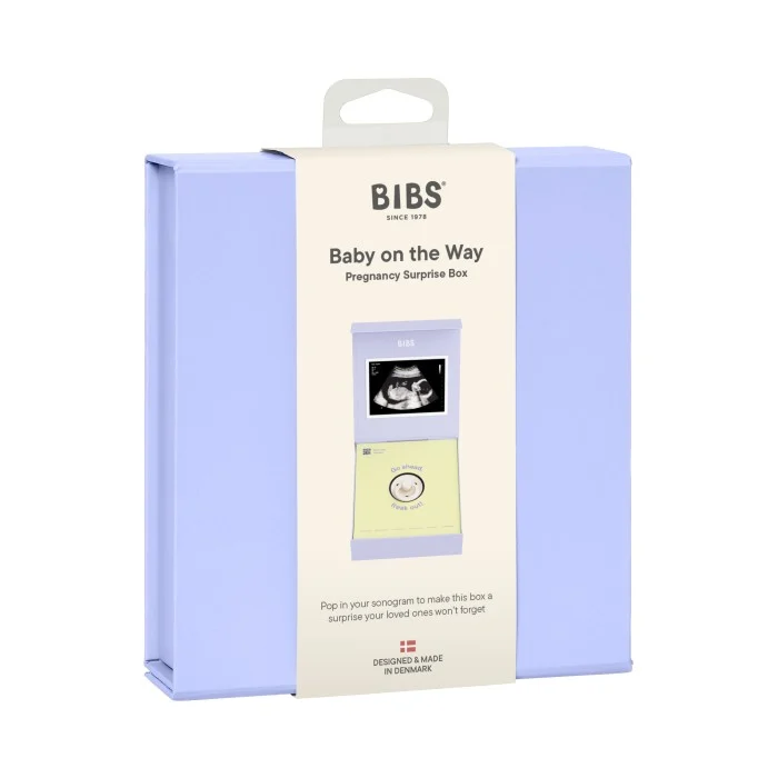 BIBS Gift Set Baby On The Way Latex Ivory Size 1 1pcs