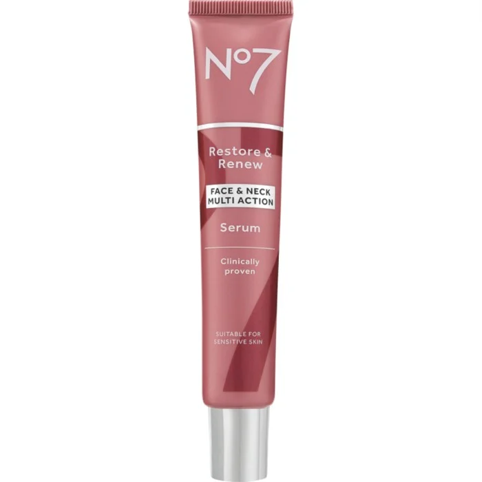 No7 Restore & Renew Multi Action Face & Neck Serum 30 ml