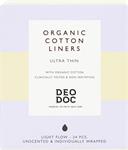 DeoDoc Oraganic Cotton Liners - Ultra Thin 24 stk. 24 stk.