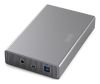 Externt kabinett 3.5" SATA till USB 3.2, Digitus, aluminium, max 16 TB, inkl. strömadapter, bild 2
