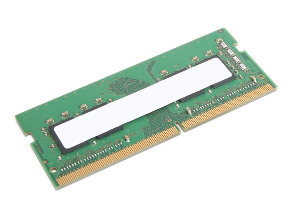 Lenovo - DDR4 - modul - 8 GB - SO DIMM 260-pin - 3200 MT/s / PC4-25600 - ej buffrad - icke ECC - Campus - för ThinkBook 14 G5 IRL ThinkCentre neo 50q Gen 4 ThinkPad E14 Gen 5 L14 Gen 4 L15 Gen 4