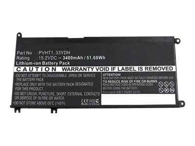 CoreParts - laptop battery - Li-Ion - 3400 mAh - 51.7 Wh