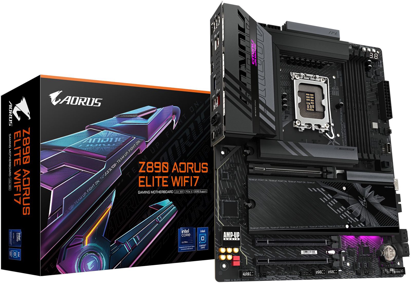 Gigabyte Z890 AORUS ELITE WIFI7 moderkort, bild 4