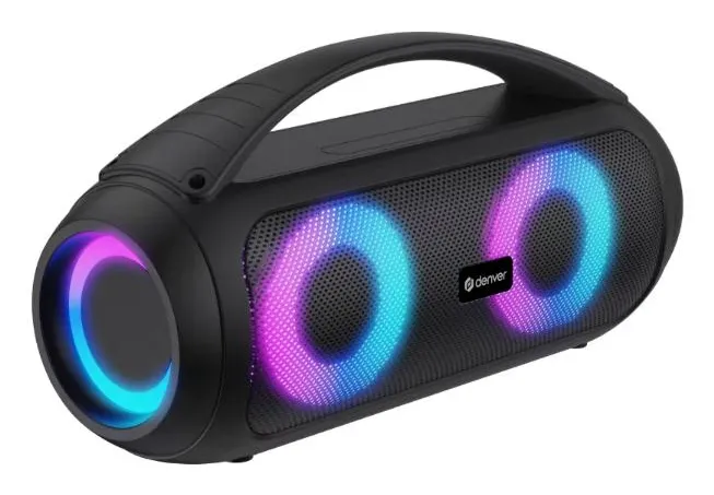 Denver BTG-618 Bluetooth-högtalare, svart