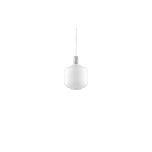 Normann Copenhagen - Amp Pendellampa - Small - Vit/Vit