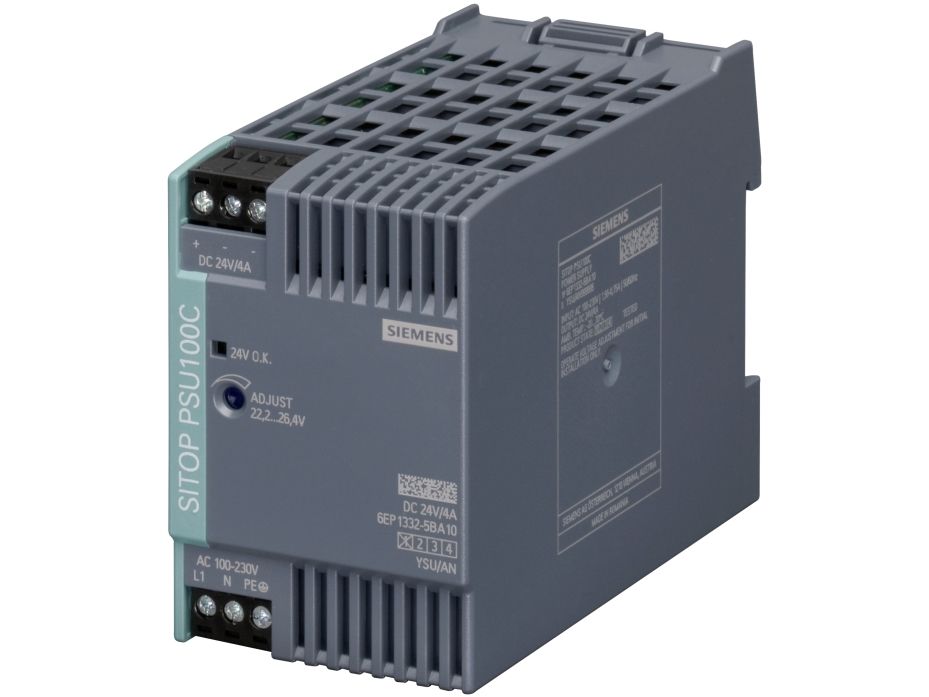 Siemens 6EP1332-5BA10, inomhus, IP20, Multifärg, CE, RoHS, REACH, 52,5 mm, 80 mm
