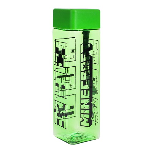 Creeper Shaped Water Bottle