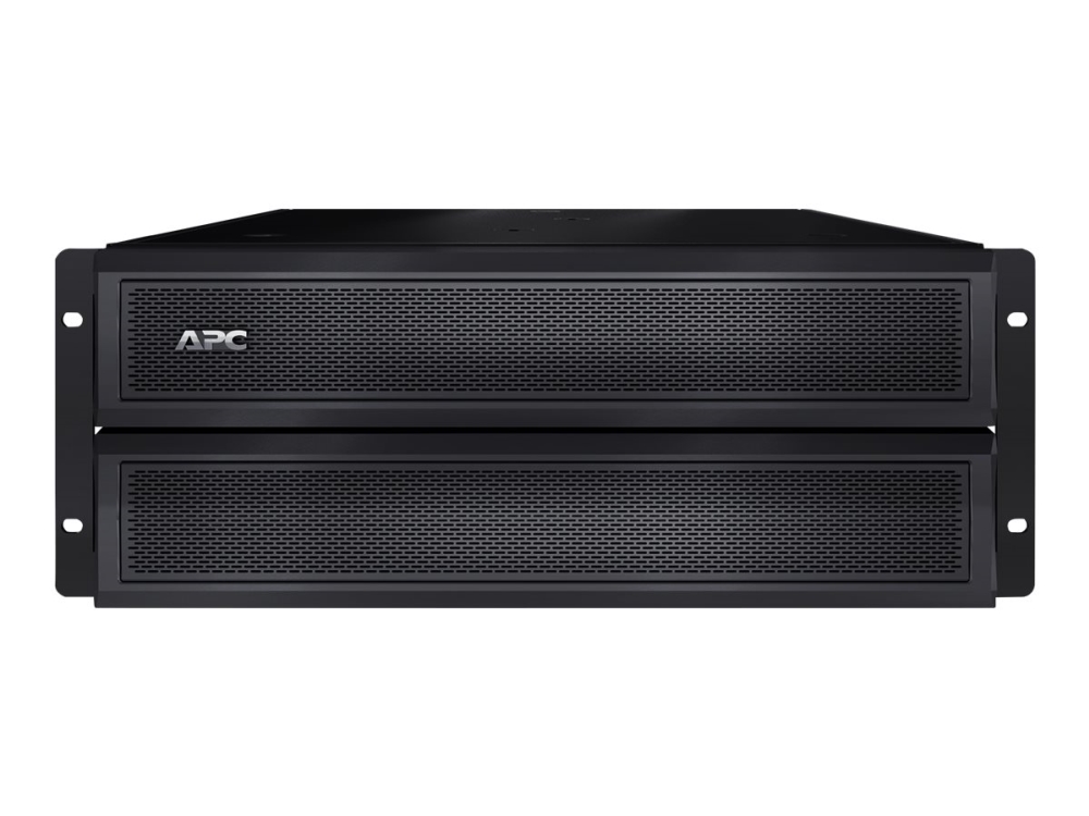 APC Smart-UPS X 120V External Battery Pack Rack/Tower - Batterihölje (rackmonterbar/extern) - 2 x batteri - Bly-syra - 4U - svart - för P/N: AR106SH6, AR109SH6, AR112SH6, AR3006SP, AR3103, AR3103SP, AR3106, AR3106SP, NBPD0150
