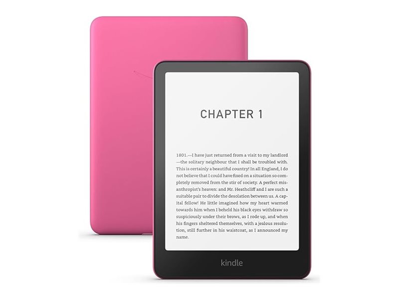 Amazon Kindle Paperwhite läsplatta 7 16 GB, 12:e gen., rosa med reklam