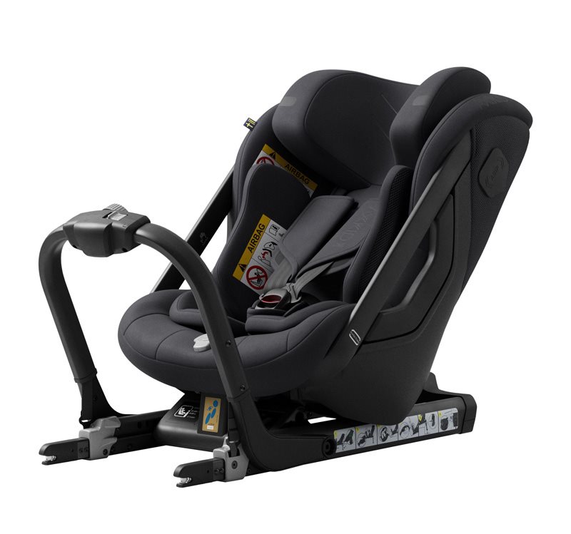Axkid One 3 bakåtvänd isofixstol, coastal storm black