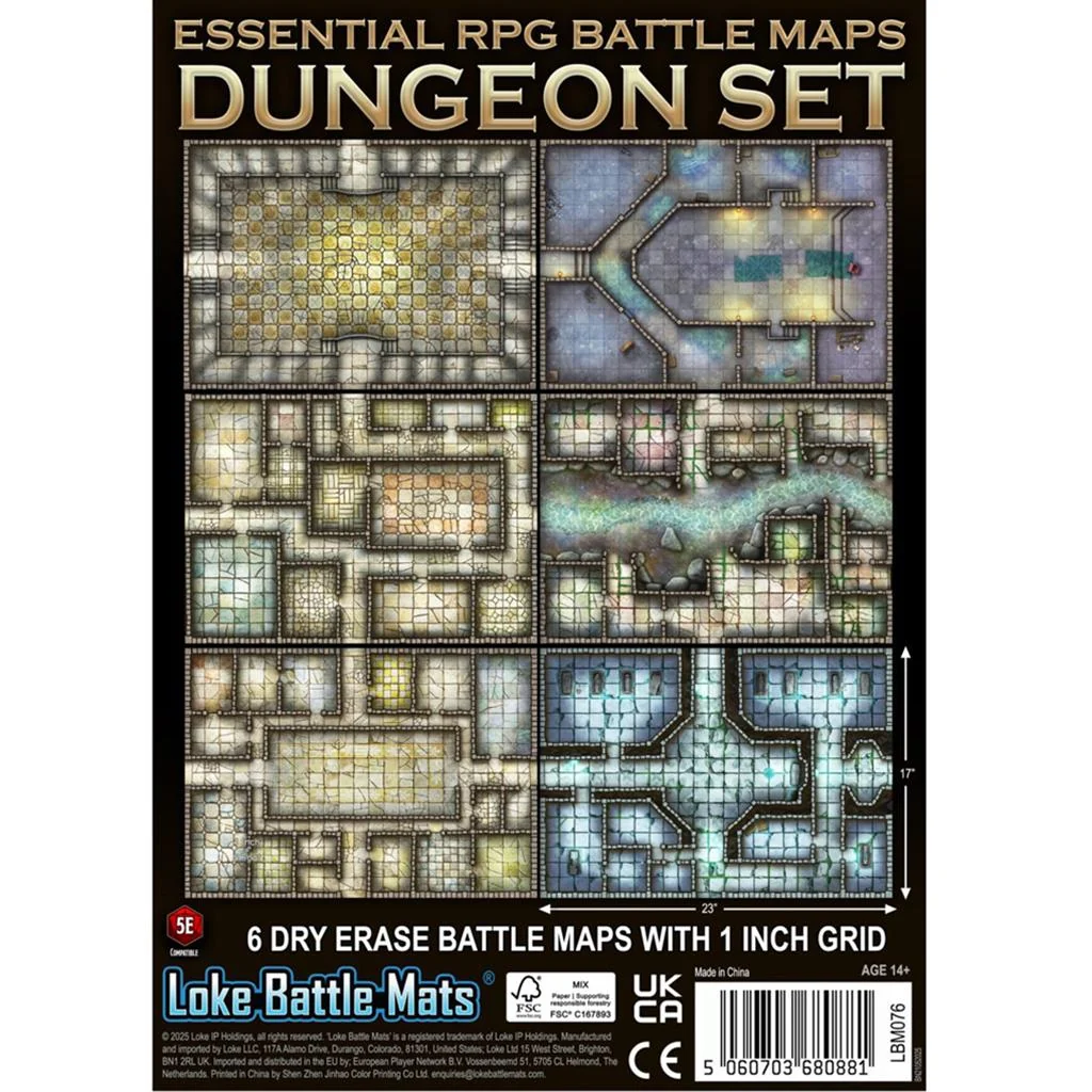 Essential RPG Battle Maps - Dungeon Set