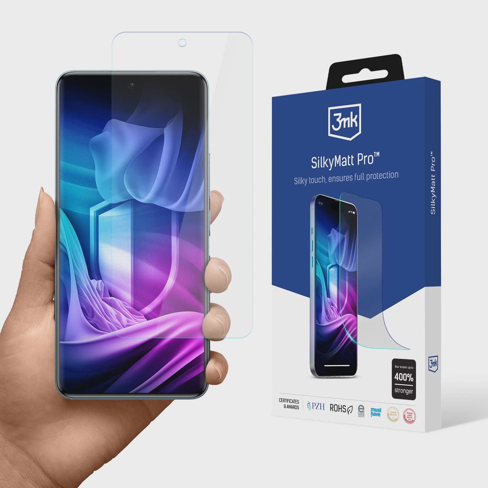 3mk Silky Matt Pro matt skyddsfilm för Xiaomi Redmi Note 15 Pro 4G