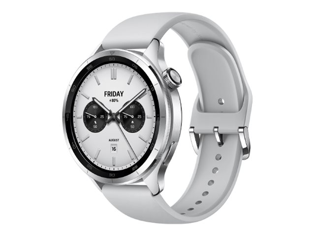 Xiaomi - Infattning för smart klocka - silver - för Xiaomi Watch S4
