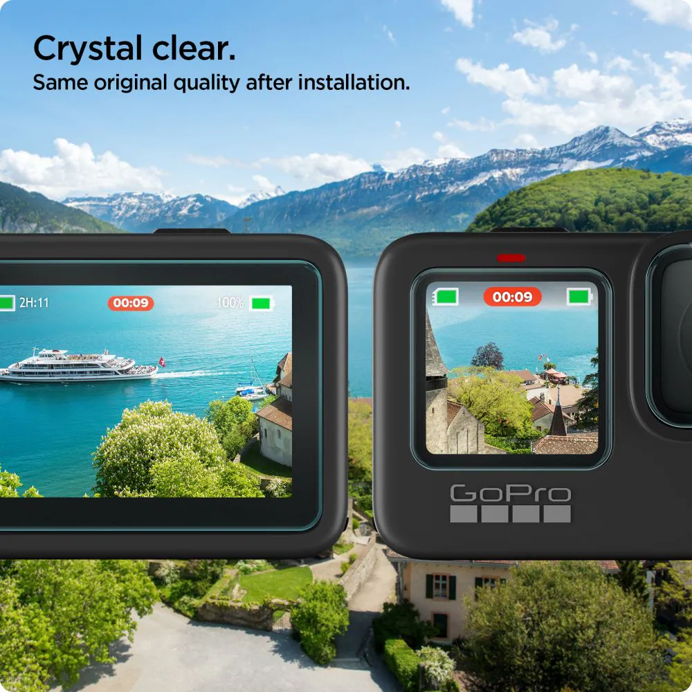 Spigen HERO11 Black Screen Protector, Transparent, GoPro HERO11 Black, Härdat glas, 62 mm, 0,254 mm, 40,9 mm, bild 4
