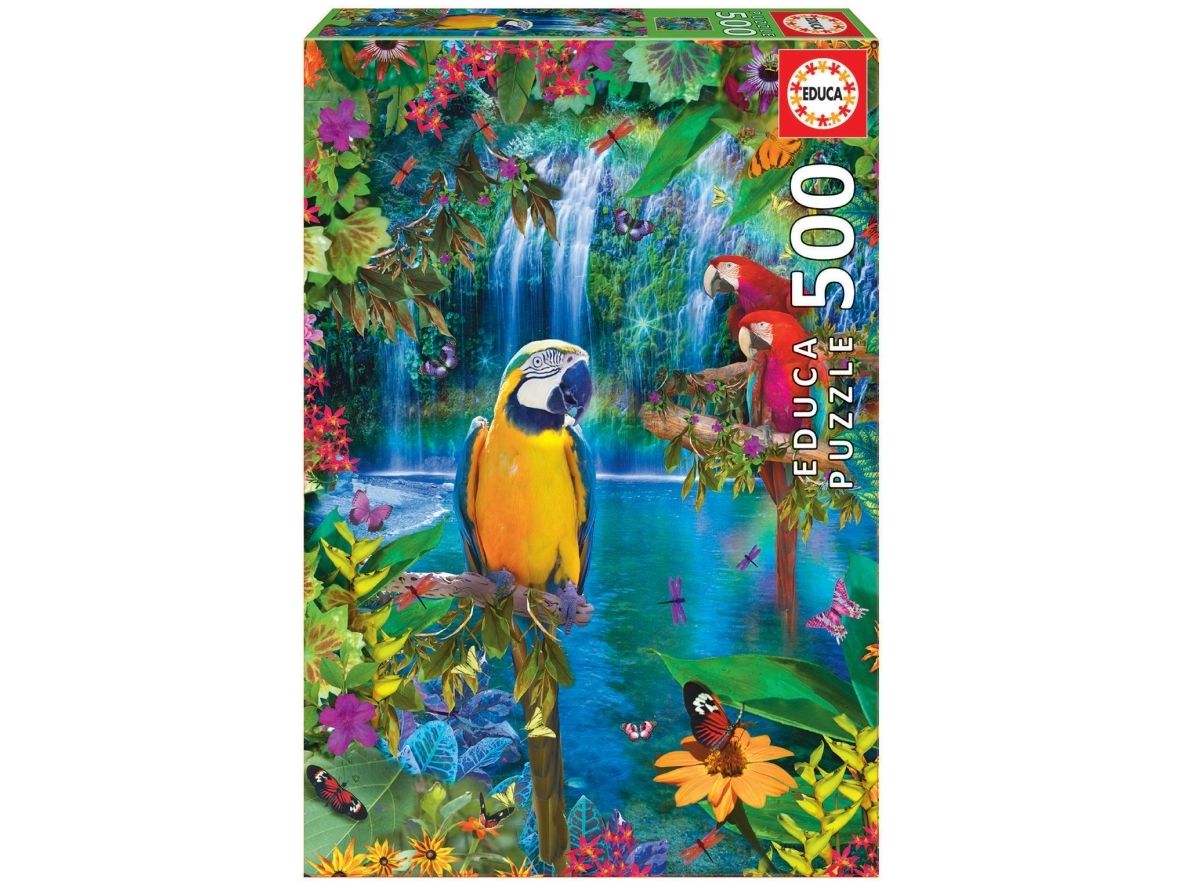 Educa Pussel: Bird tropical land 500 Bitar