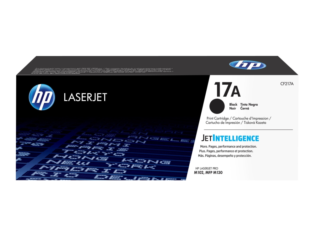 HP 17A 1 Styck Original, svart