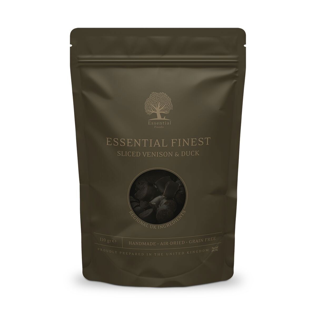 Essential Foods Finest Sliced Hundgodis Vilt & Anka 110 g