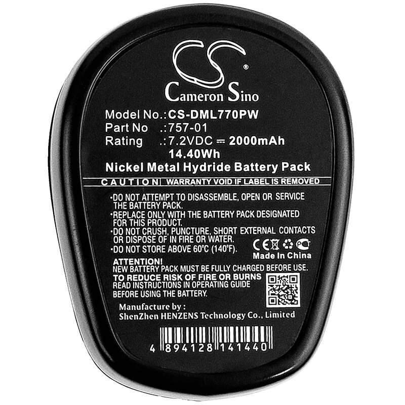 Batteri till Elverktyg för Dremel MultiPro 7700-01, MultiPro 7700-02, bild 5