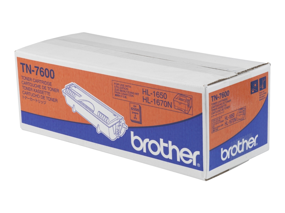 Brother Toner TN-7600 Black 6k, bild 2