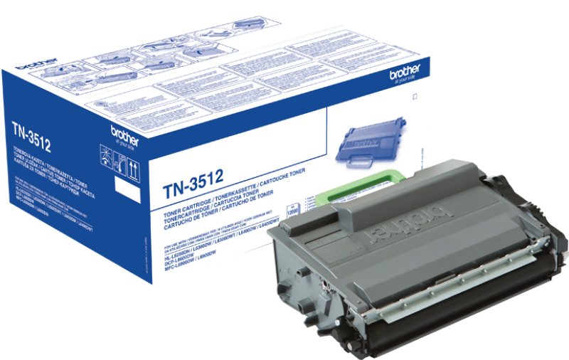 Toner Brother TN-3512 Svart