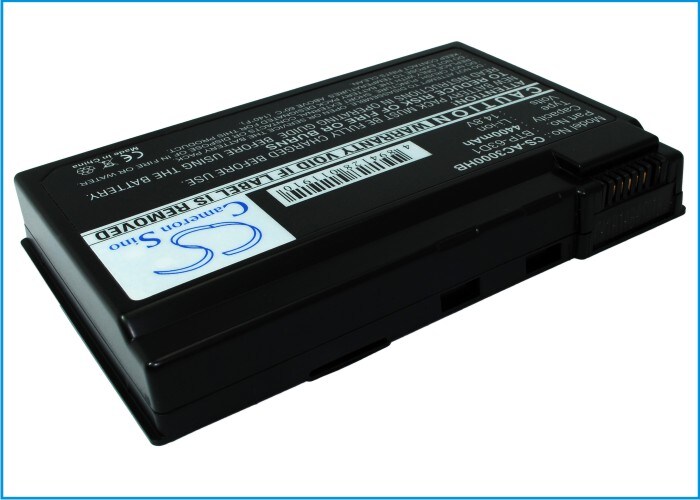 Batteri till Notebook, Bärbar dator för Acer Aspire 3023LMi, TravelMate 4400WLMi m.fl., bild 2