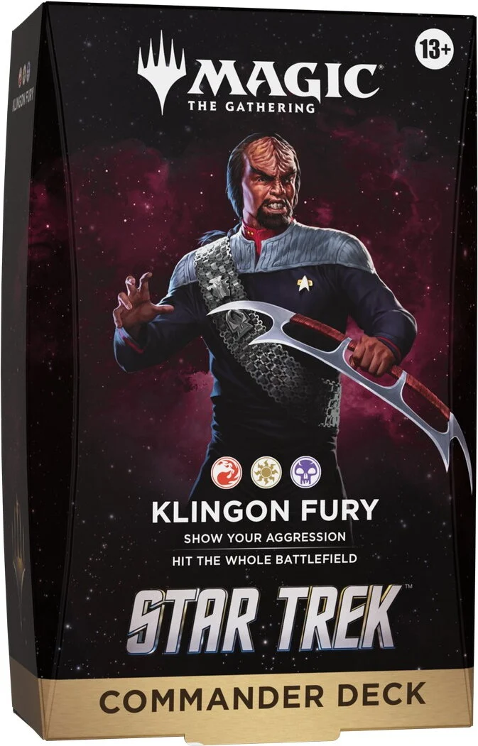 Magic the Gathering: Star Trek Klingon Fury Commander Deck