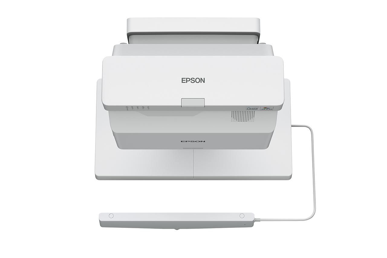 Epson EB-760Wi, 4100 ANSI lumen, 1280x800 WXGA, 27~37dB, 3xHDMI, LAN/WiFi/Miracast, högtalare, interaktiv UltraShort-throw, inkl. 2 pennor, bild 4