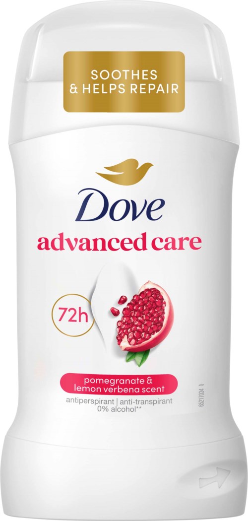 Dove 72h Advanced Care Antiperspirant Deo Stick Pomegranate & Lemon Verbena 50 ml, bild 2