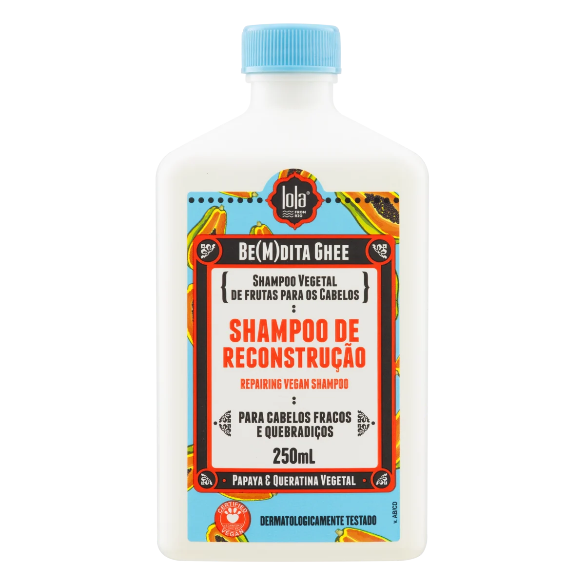 Lola from Rio Be(m)dita Ghee Repair Shampoo with Papaya & Plant Keratin 250 ml