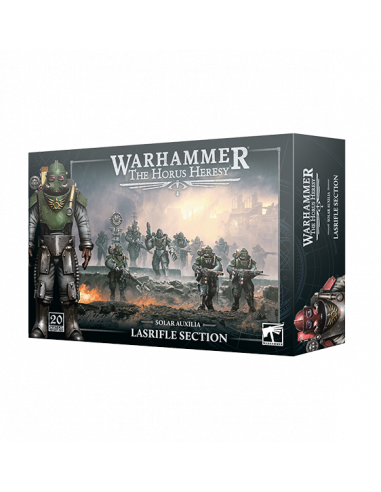 HORUS HERESY: SOLAR AUXILIA LASRIFLE SECTION