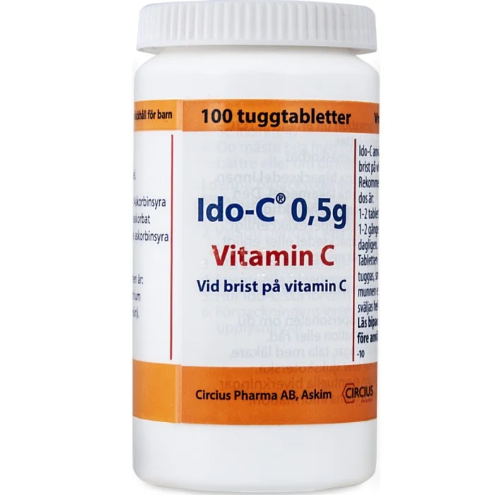 Ido-C, tuggtablett 0,5 g 100 st