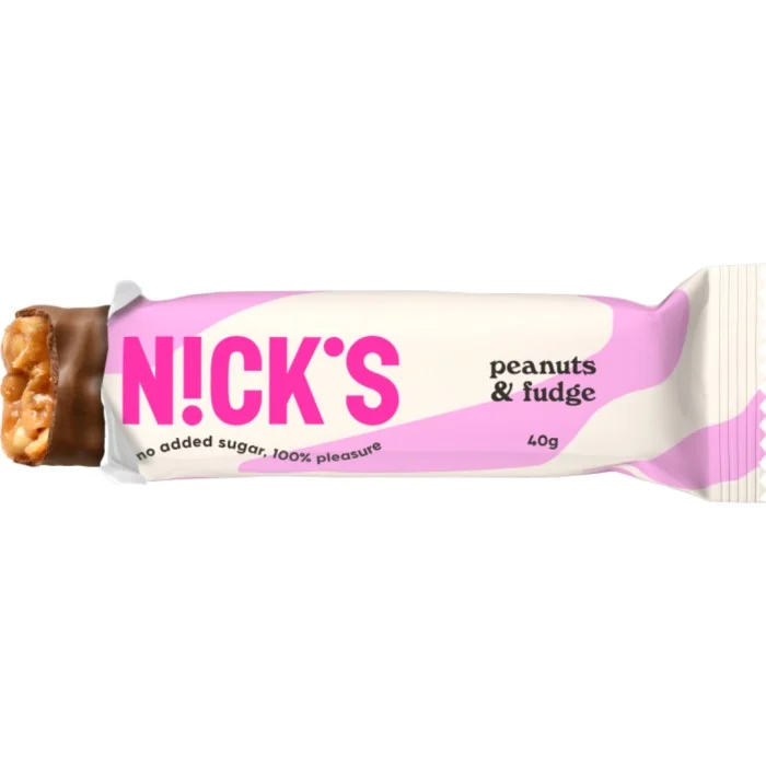 NICK'S Peanuts & fudge 40 g