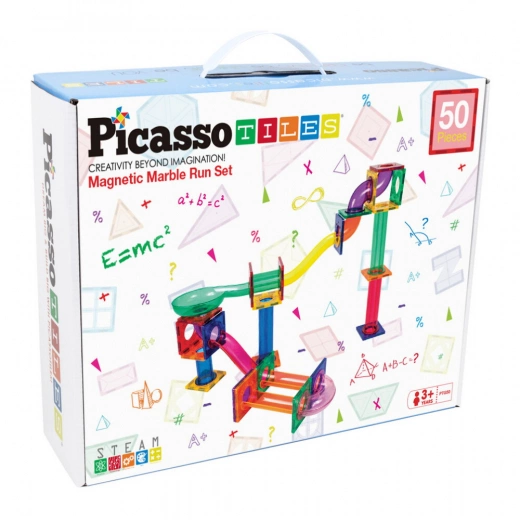 PicassoTiles Marble run 50 Bitar