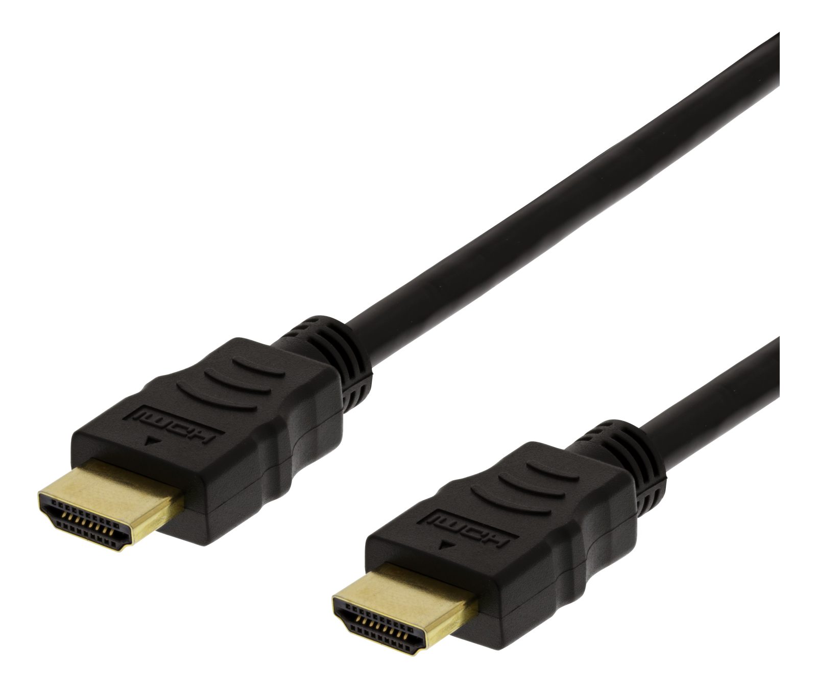 HDMI-kabel Deltaco flexibel, 4K@60Hz, 1 meter - Svart, bild 4