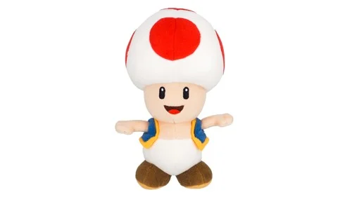 1UP Nintendo Together Plush Super Mario Toad - 20cm, bild 3
