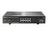 HP Aruba 2930F-8G-PoE+, 8-port Gigabit (PoE+ 125W) + 2xSFP 10Gbe, rackmonterbar