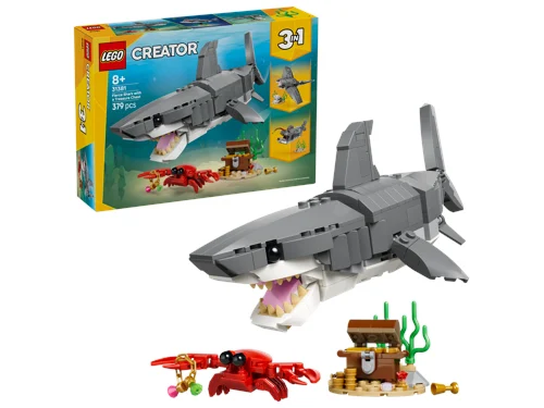 LEGO Creator Vildsint haj med skattkista 31381, bild 2