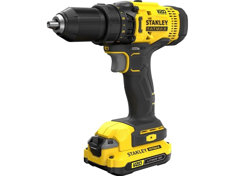 Stanley batteridriven skruvdragare/dammsugare 18V 2x1,5Ah [SFMCD700C2K-QW]