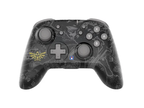 HORI - Wireless HORIPAD - Zelda Black & Grey - Switch/ Switch 2, bild 2
