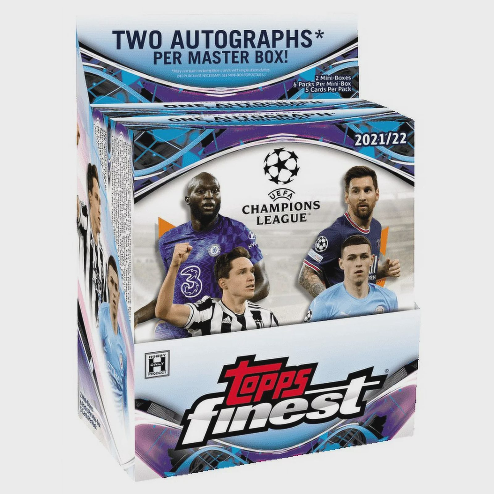 Topps Finest UEFA Champions League 2021/22 - Hobby Box