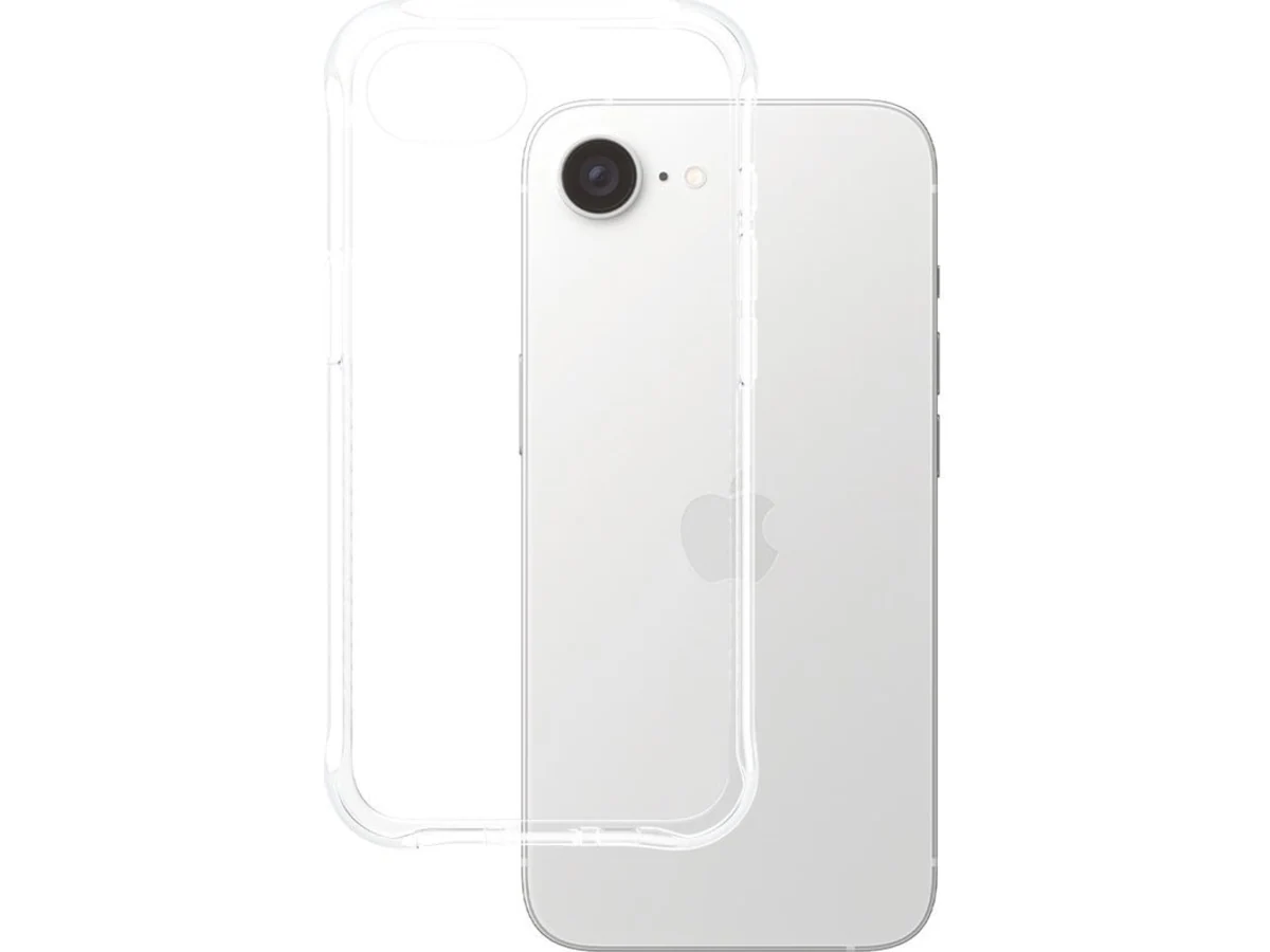 PanzerGlass iPhone 16e Silikonfodral (transparent)