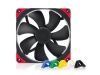 Noctua NF-A14 PWM chromax.black.swap fläkt 140 mm, bild 3