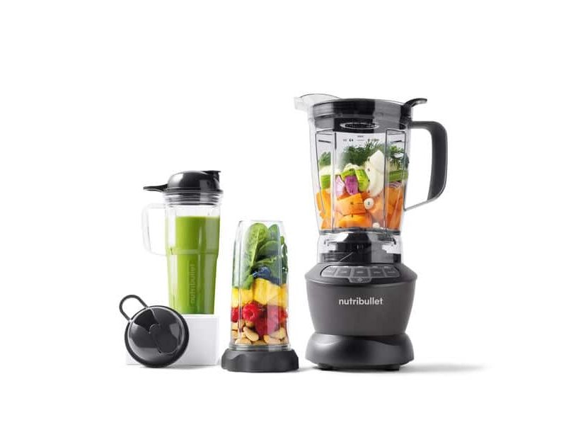 NutriBullet NBF500DG Combo blender 1200 W 1,9 L iskrossning, silver, bild 2