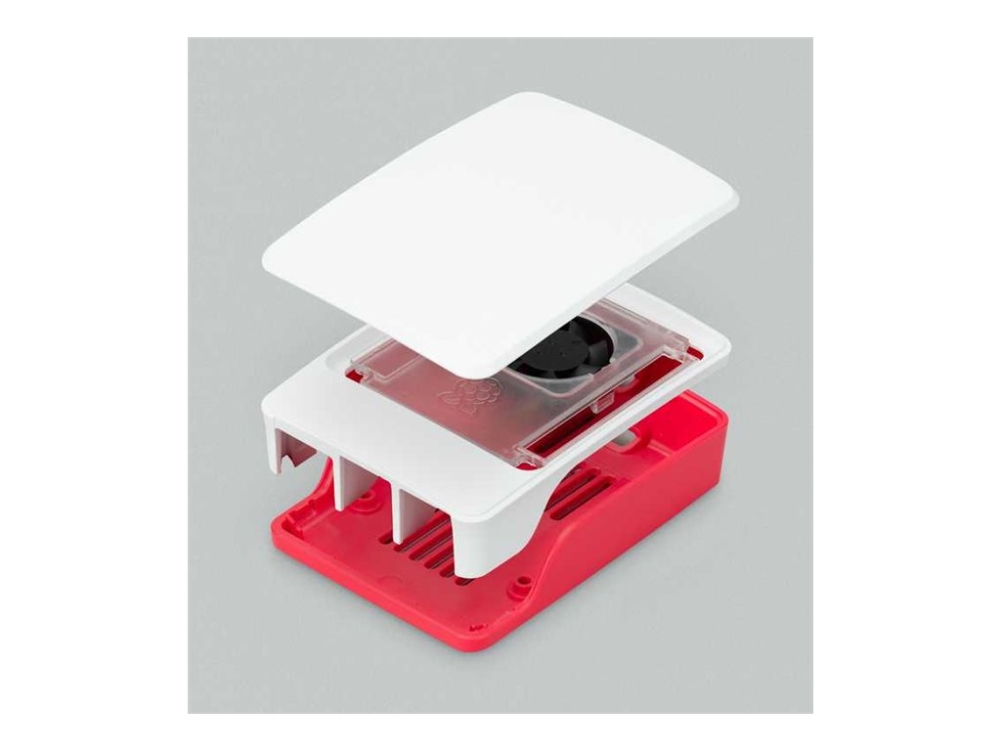 Raspberry Pi 5 chassi, svart