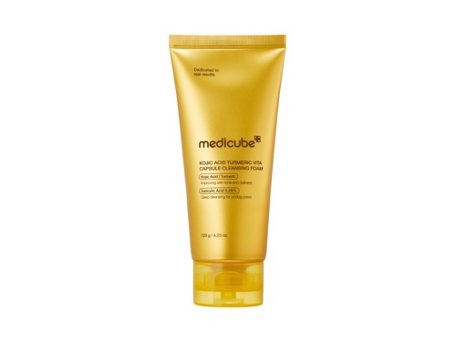 Medicube Kojic Acid Turmeric Vita Capsule Cleansing Foam 120 g, bild 2
