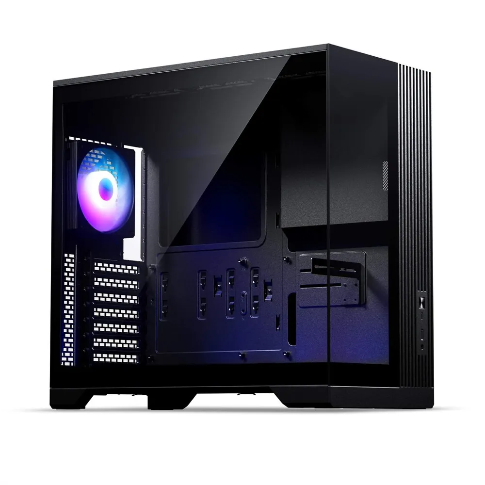 Phanteks XT V5 ATX chassi T.G. 120 mm DRGB PWM x 4, svart