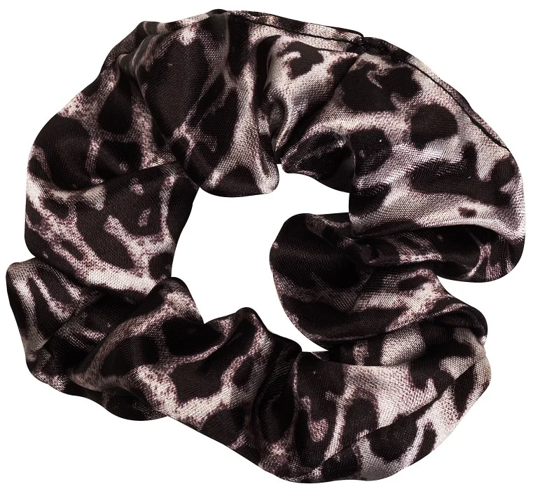 Avalea Scrunchie Leopardgrå