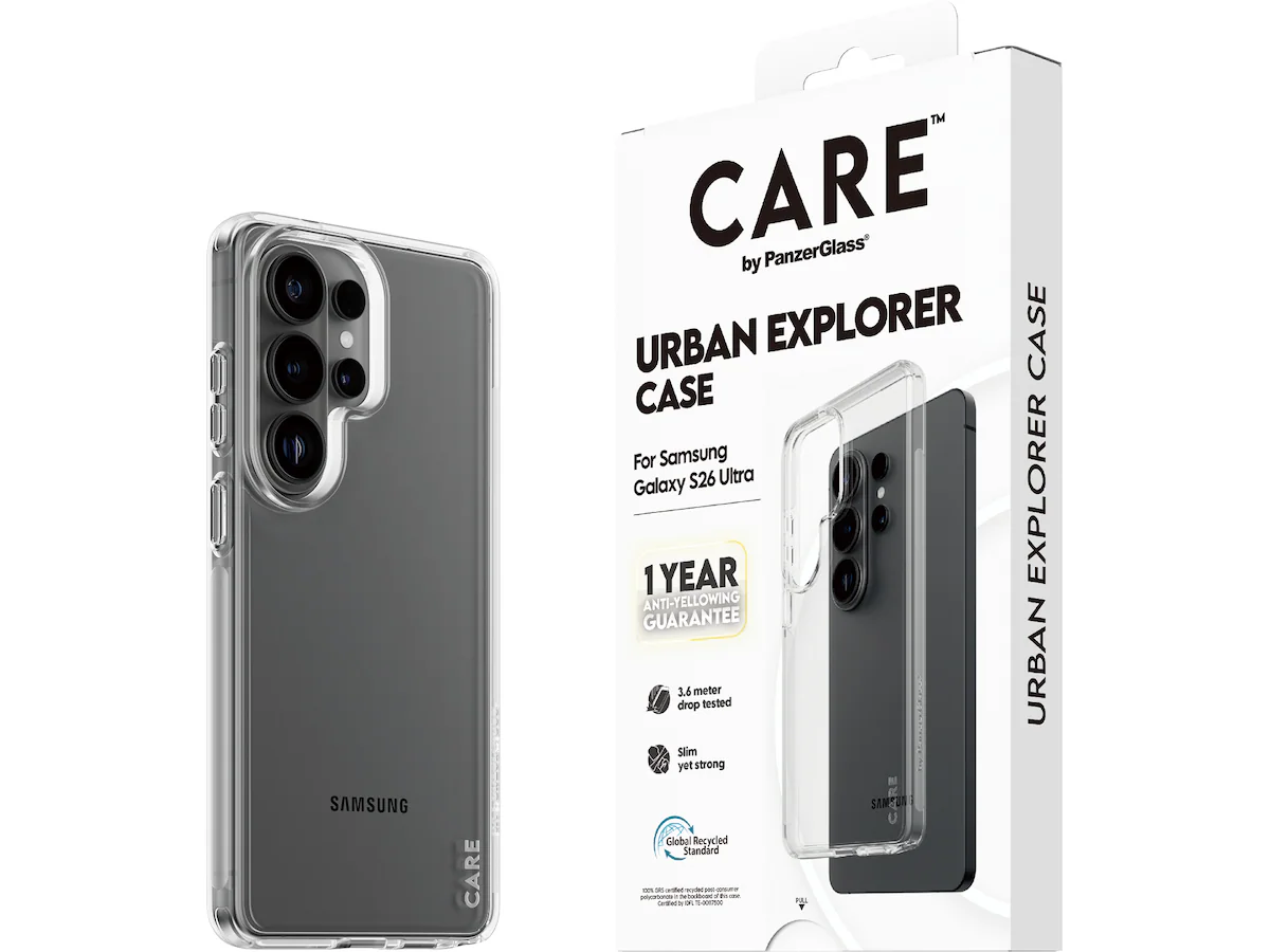 PanzerGlass CARE Galaxy S26 Ultra Urban Explorer fodral (transparent)