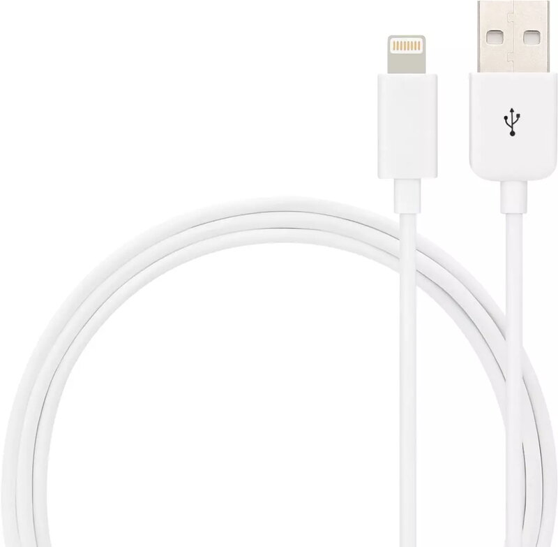Andersson Lightning Kabel 2m, 2.4A - Vit, bild 3
